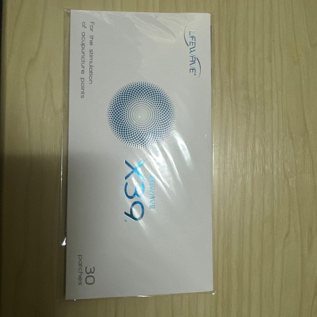 【新品/未開封】　Lifewave X39 説明書付き