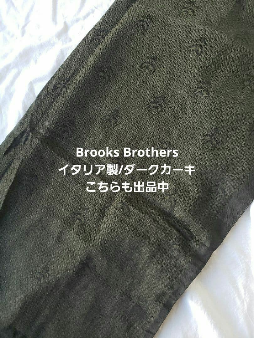 Brooks Brothers ストール マフラー シルク カシミア イタリア製