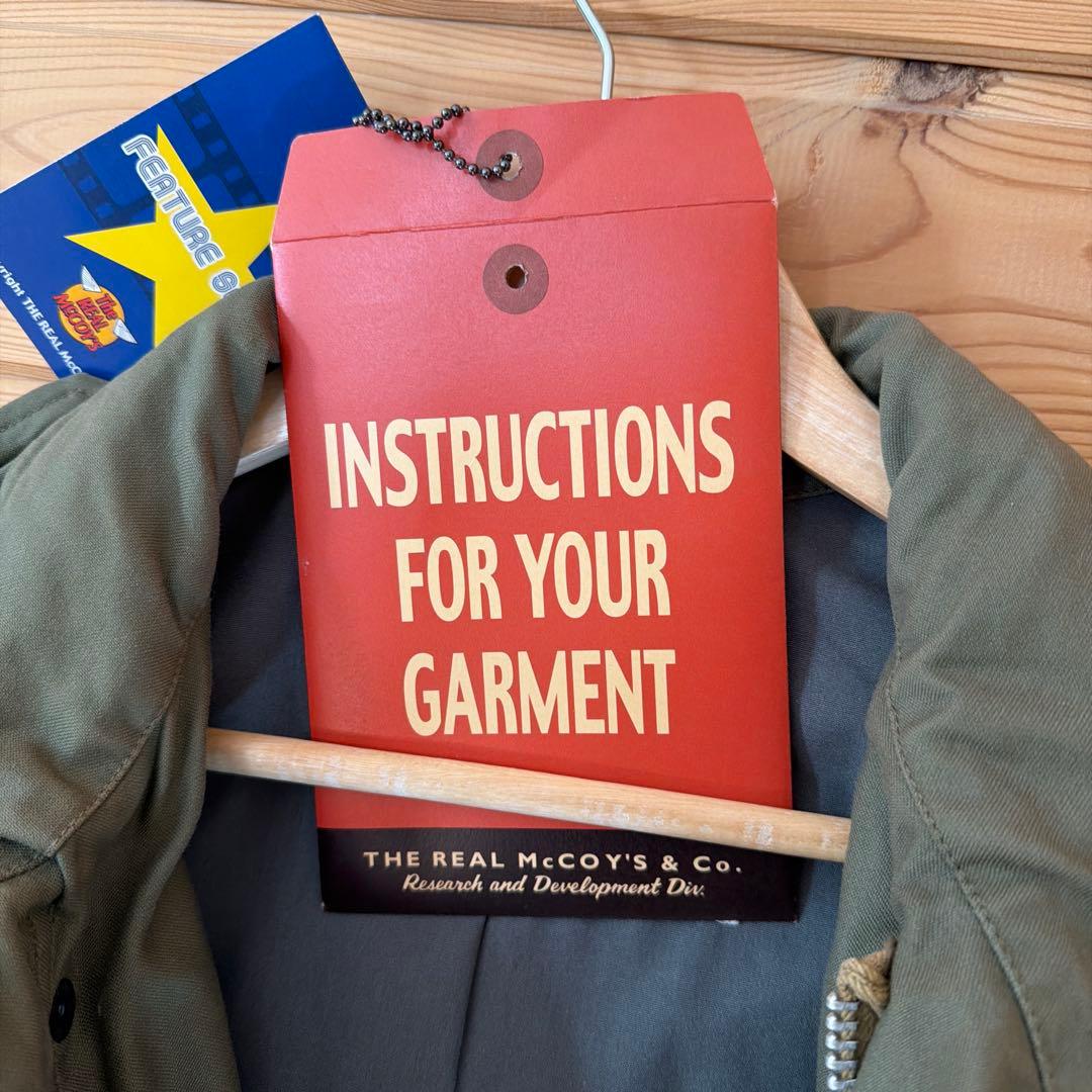 リアルマッコイズ　タクシードライバーM65フィールドジャケット美品