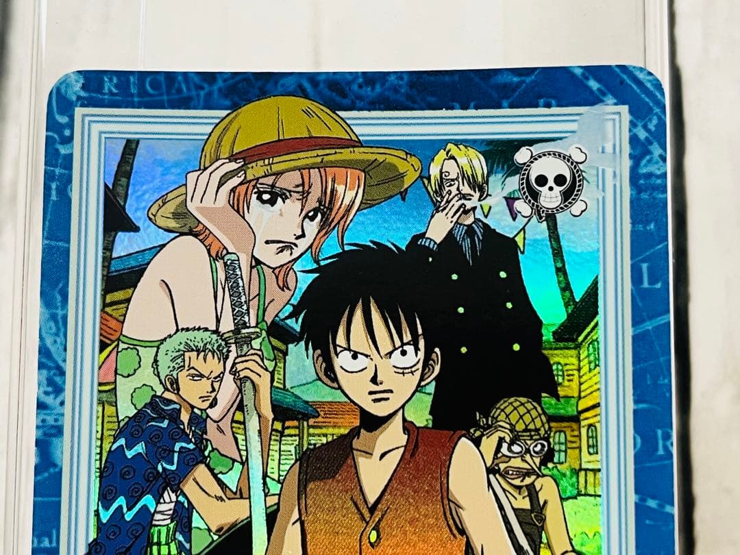 美品 ルフィ海賊団 結集 S40 ワンピースカードダスハイパーバトル