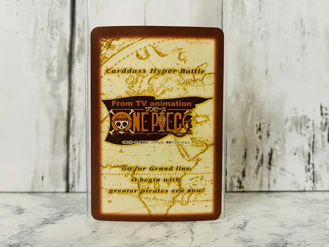 美品 ルフィ海賊団 結集 S40 ワンピースカードダスハイパーバトル