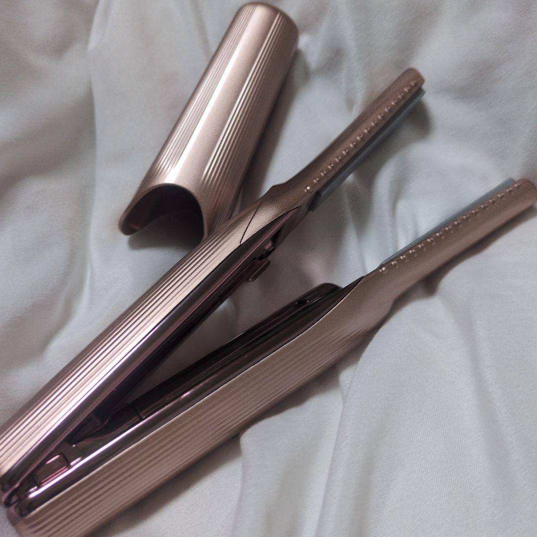 リファ コードレスヘアアイロン ピンク