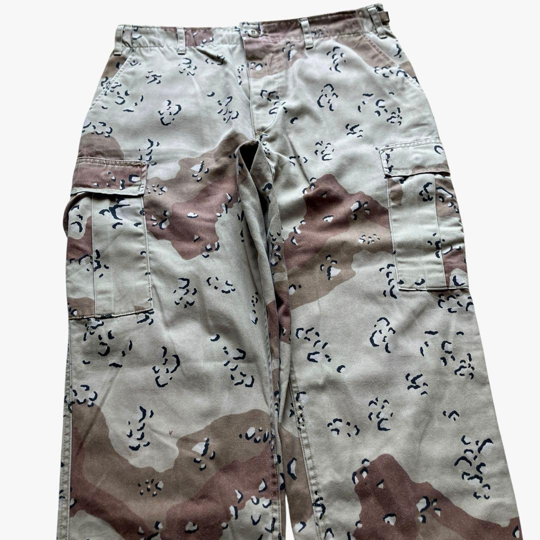 USA製90s TRU-SPEC デザートカモ 迷彩ミリタリーカーゴパンツ