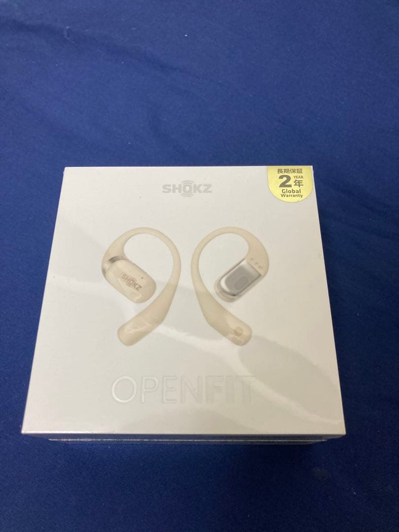 [新品未開封] SHOKZ OPENFIT 骨伝導イヤホン ベージュ