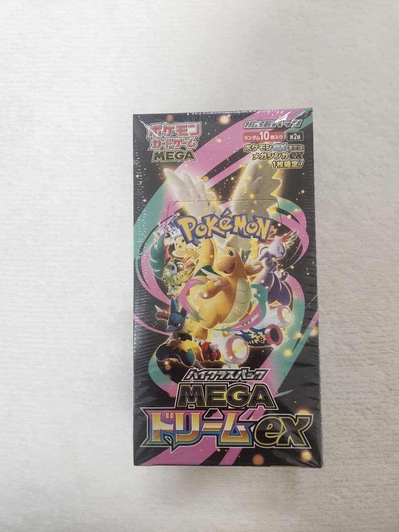 【シュリンク付き】ポケモンカードMEGA ハイクラスパック ドリームex1BOX