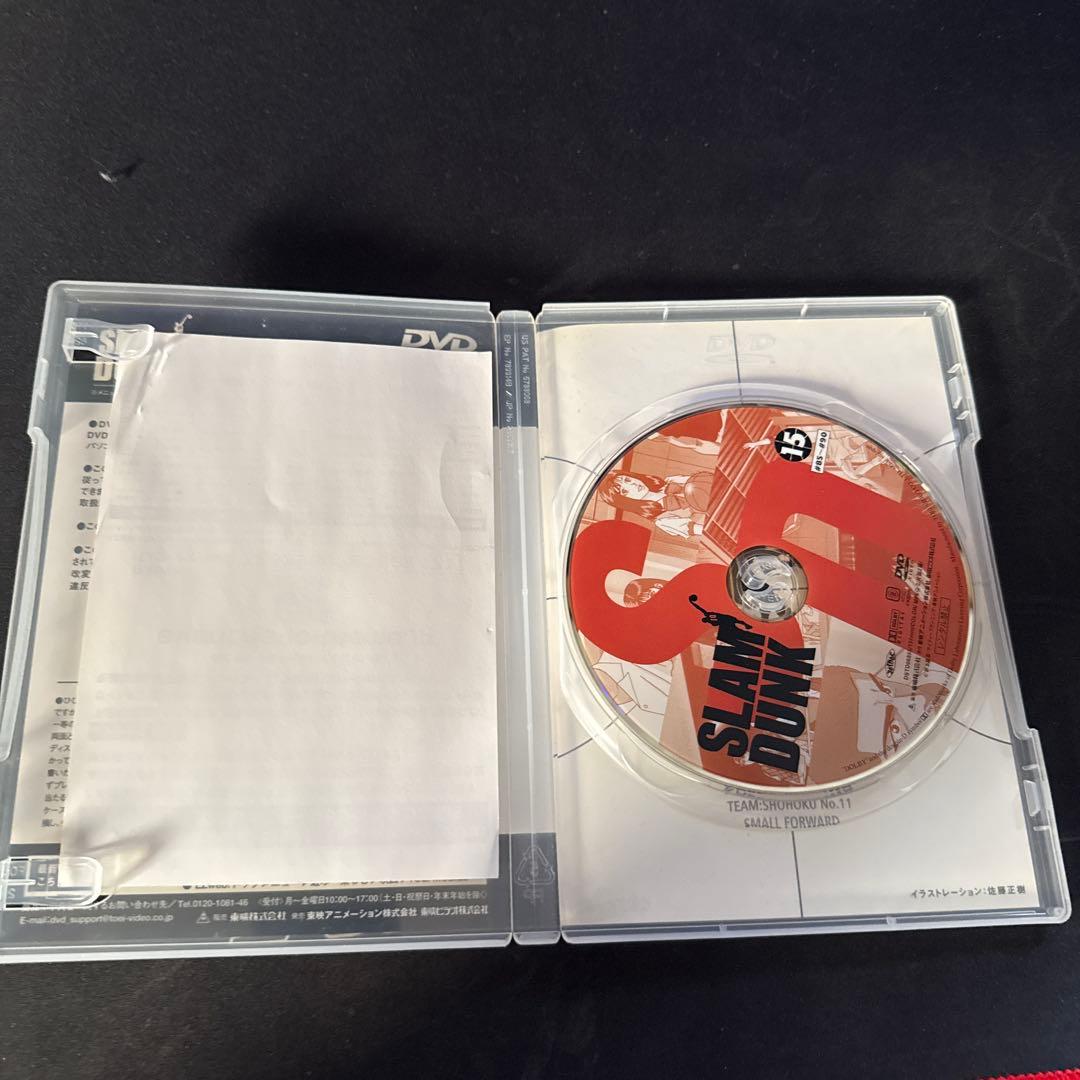 SLAM DUNK DVD 15巻まで付属品あり