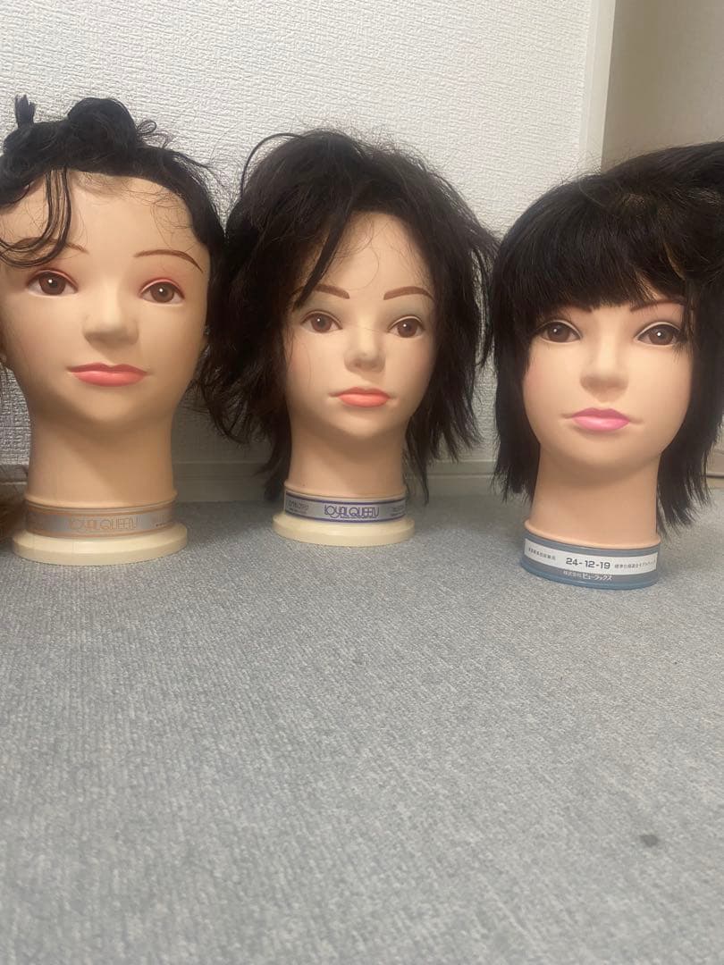 練習用　美容師実技試験対応　6体