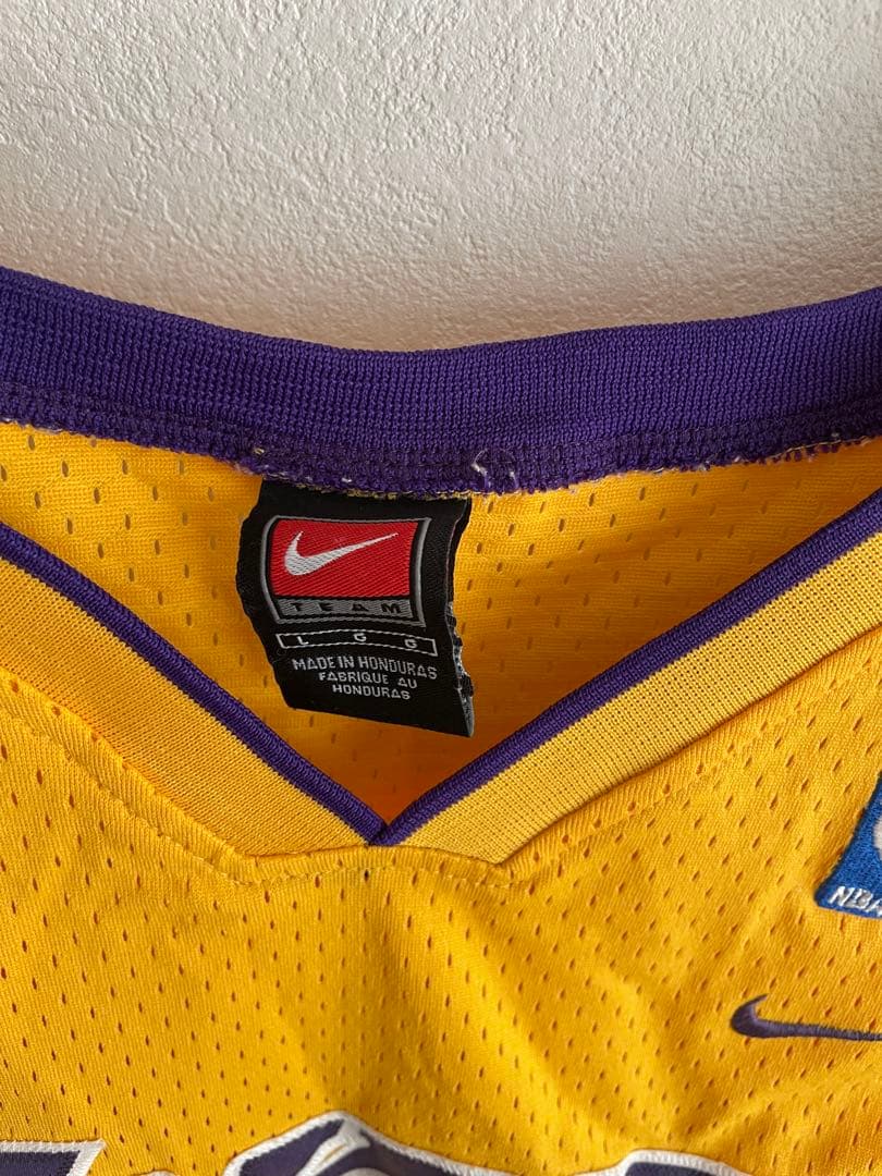 NBA ユニフォーム LAKERS　NIKE製　シャキール　オニール　L