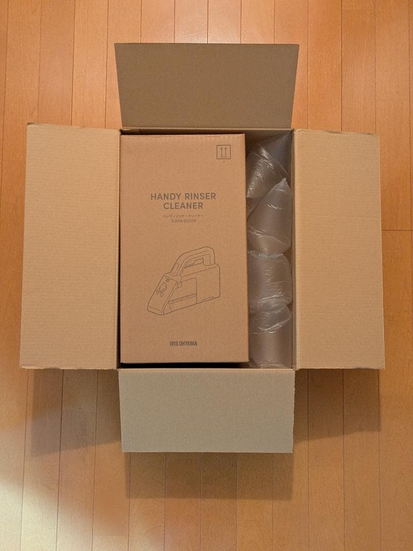 【新品・開封済み】アイリスオーヤマ リンサークリーナー コードレス