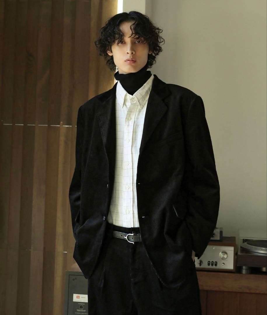 美品✨クラシック ヘビーコーデュロイ テーラードジャケット M Bleme