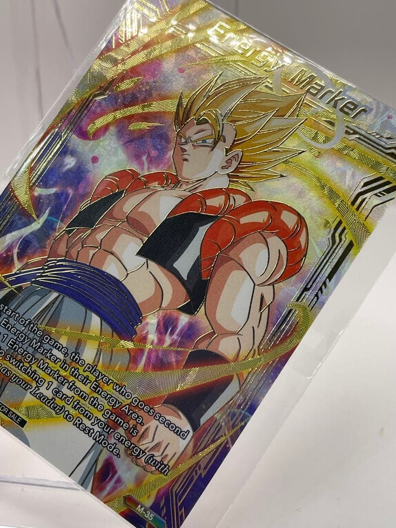 超希少 英語版 ゴジータ エナジーマーカー プロモ ドラゴンボール 新品未開封