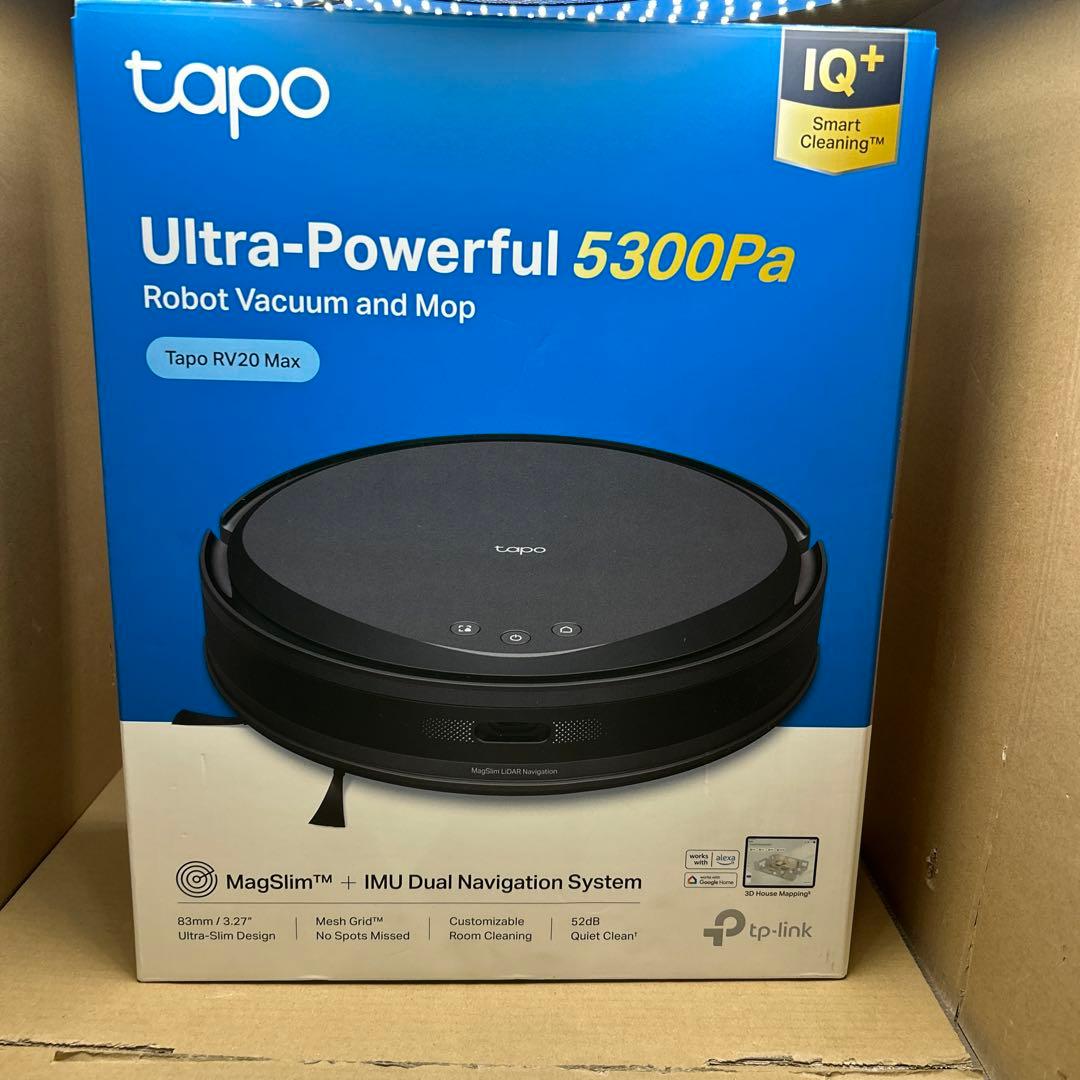 Tapo 薄型ロボット掃除機 TP-Link Tapo RV20 Max