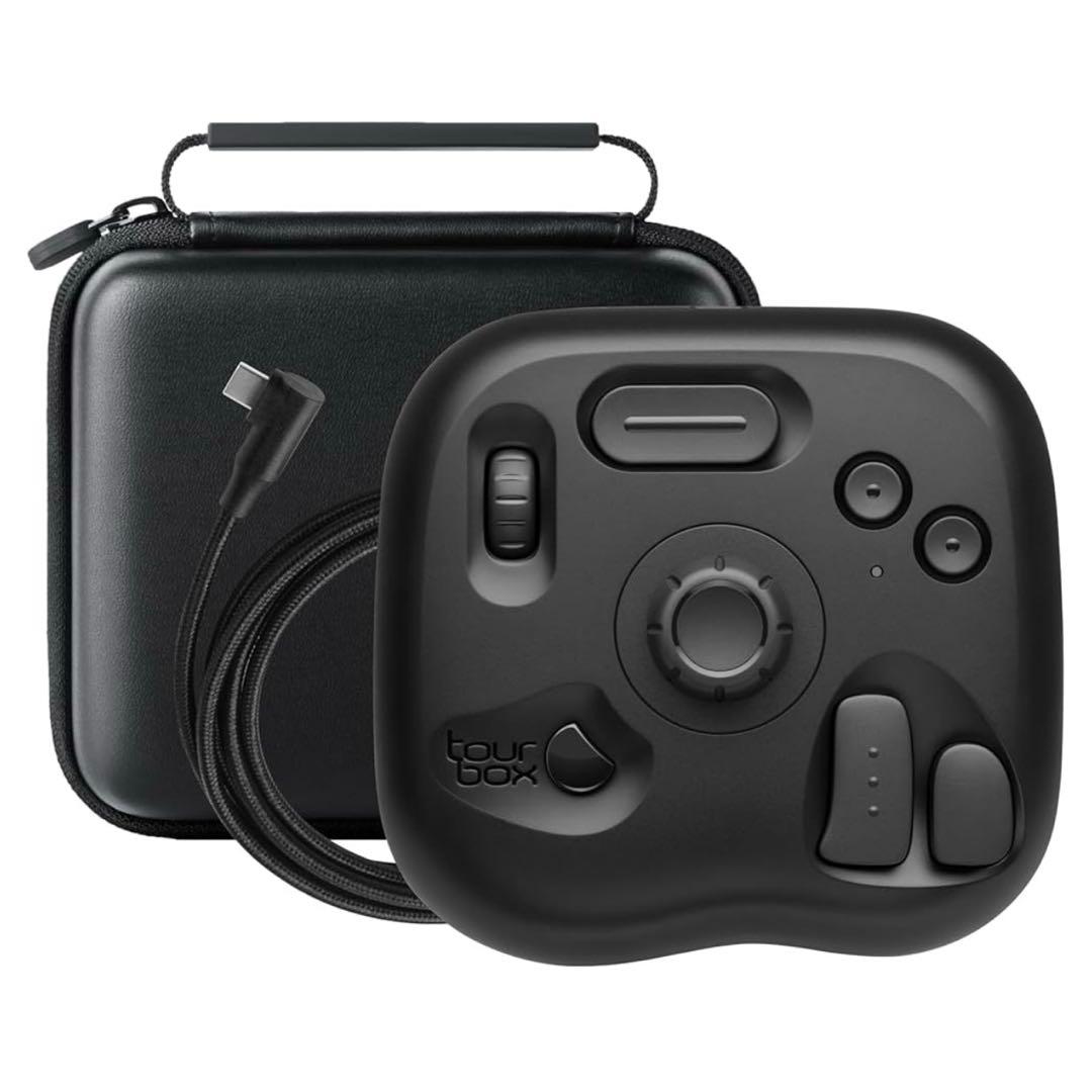 新品　TourBox Lite エントリー左手デバイス・片手キーボード ペンタブ