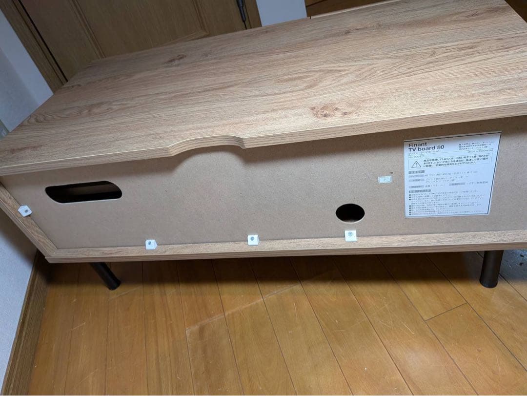 ■送料込■LOWYA ラタン調 木製テレビボード 机TV台 ラックローデスク収納