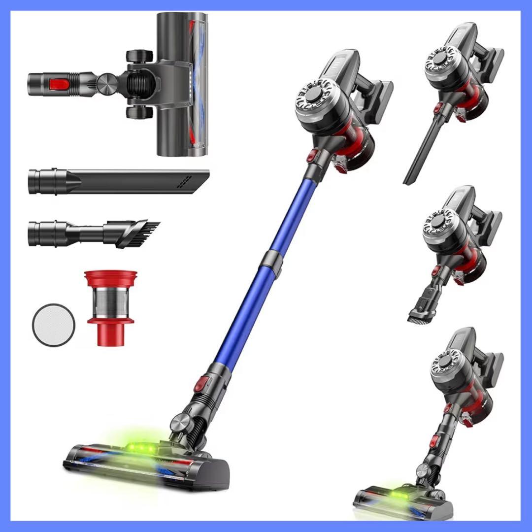 新品未使用❣️ 掃除機 コードレス　超軽量　自走式　50000PA ダイソン級