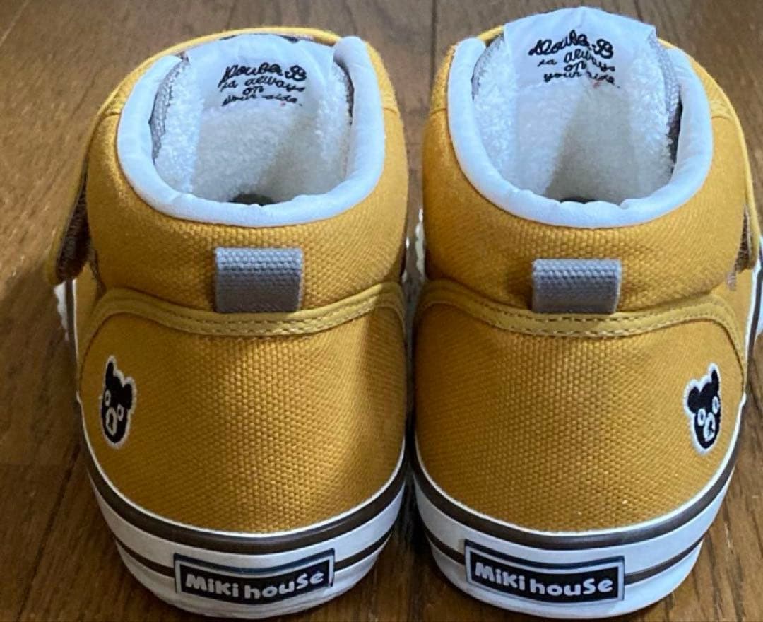 美品　double.B ダブルビー ハイカットスニーカー靴17.0cm