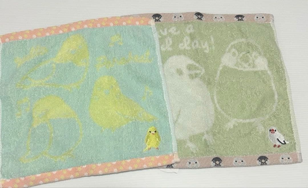 文鳥柄3WAYブランケット①セキセイインコ オカメインコ 文鳥 シマエナガ