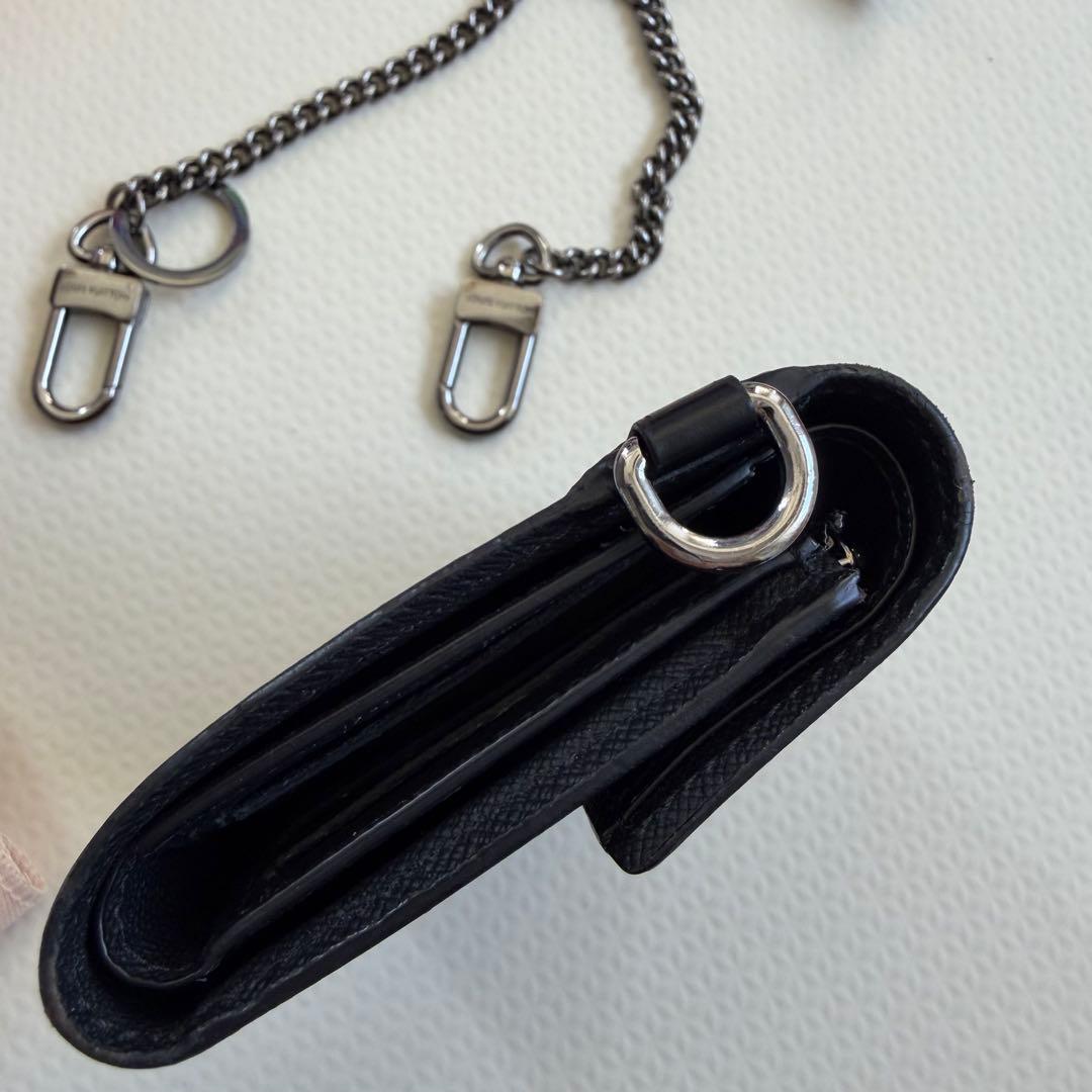 ルイヴィトン チェーン ウォレット LOUIS VUITTON 三つ折り 財布