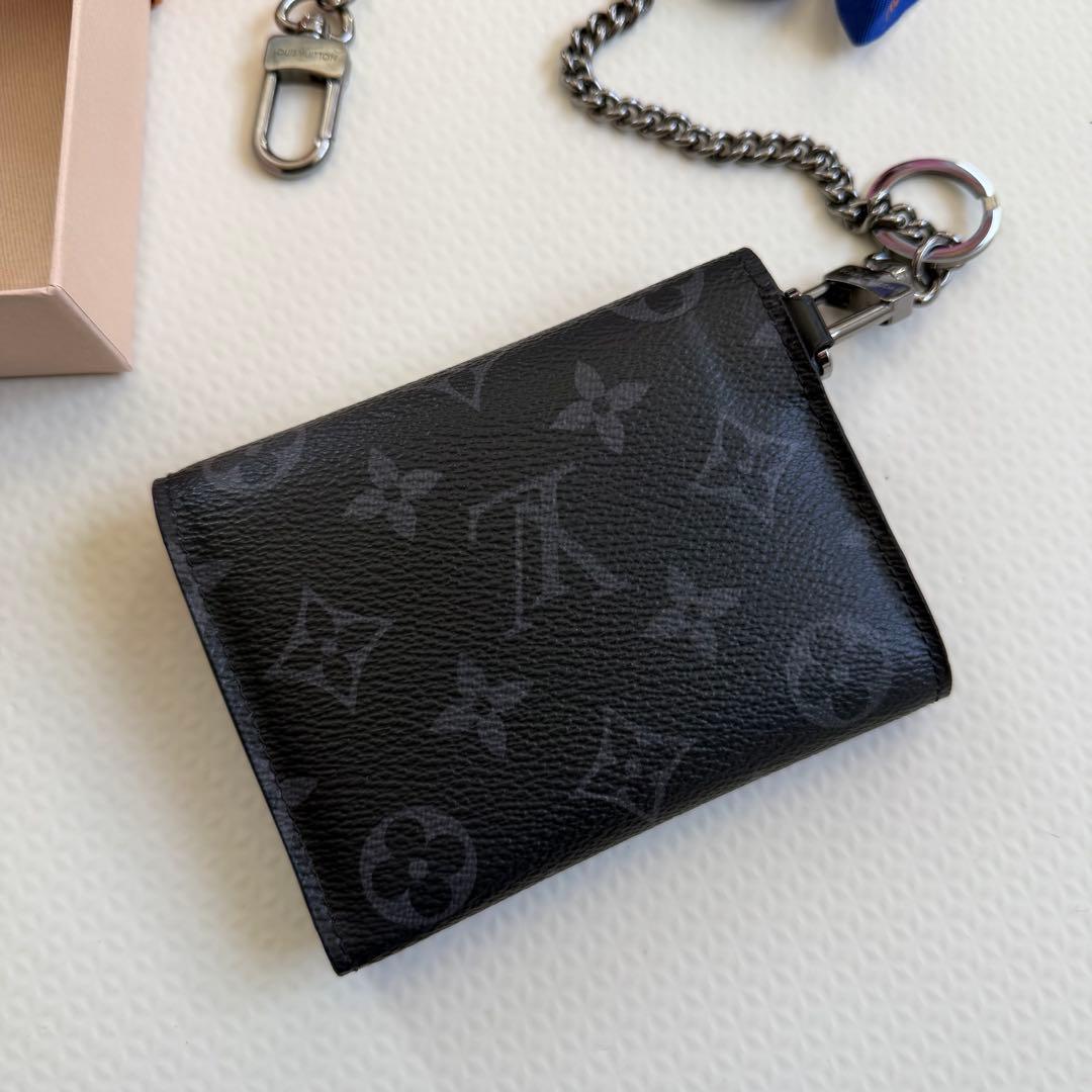 ルイヴィトン チェーン ウォレット LOUIS VUITTON 三つ折り 財布