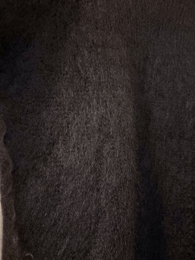 美品☆Harley of Scotland モヘア 黒 長袖セーター