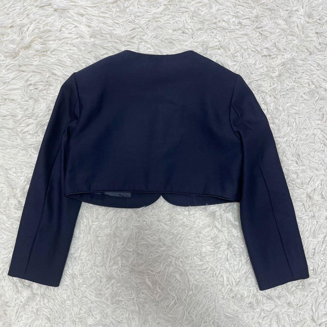 現行品✨ファミリア　アンサンブルスーツ　120フォーマル3点 受験　ネイビー美品