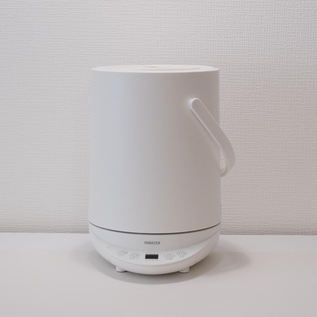山善　スチーム式　加湿器　KS-GD281(W)
