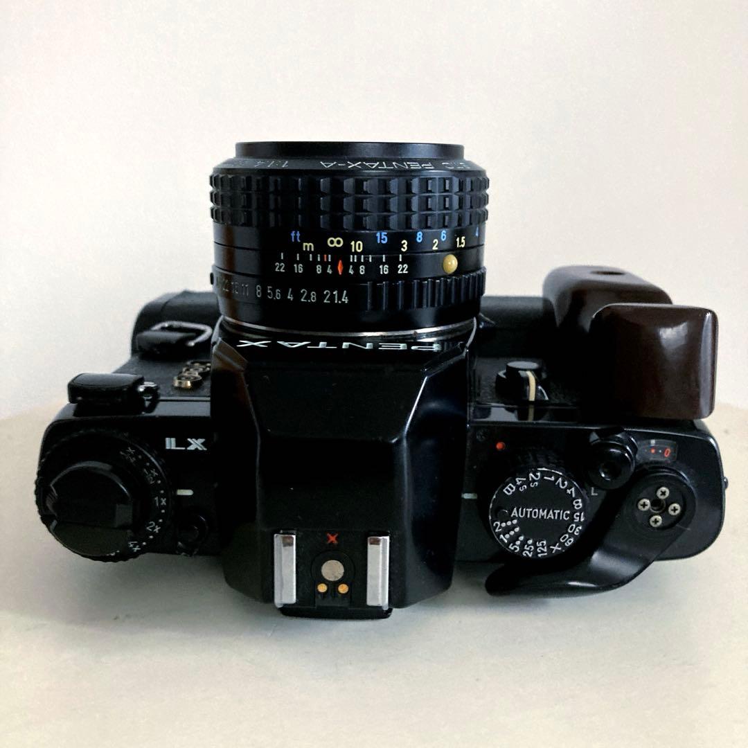 PENTAX LX ワインダー+PENTAX-A 50m F1.4付ジャンク