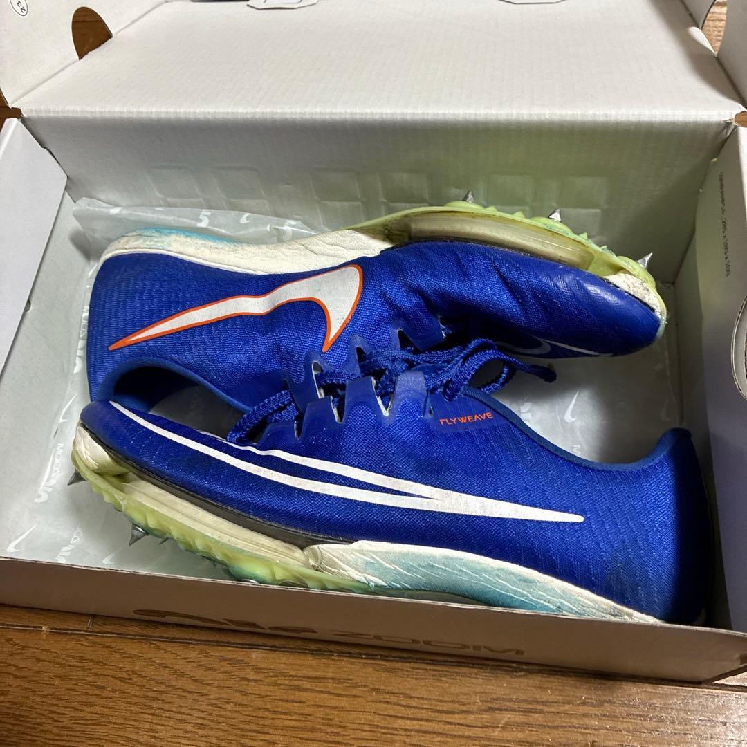 Nike air Zoom maxflyスパイクシューズ 青