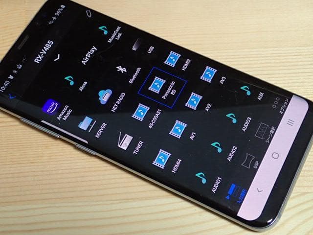YAMAHA RX-V485 AVアンプ　超美品　快調　よい音、使い勝手