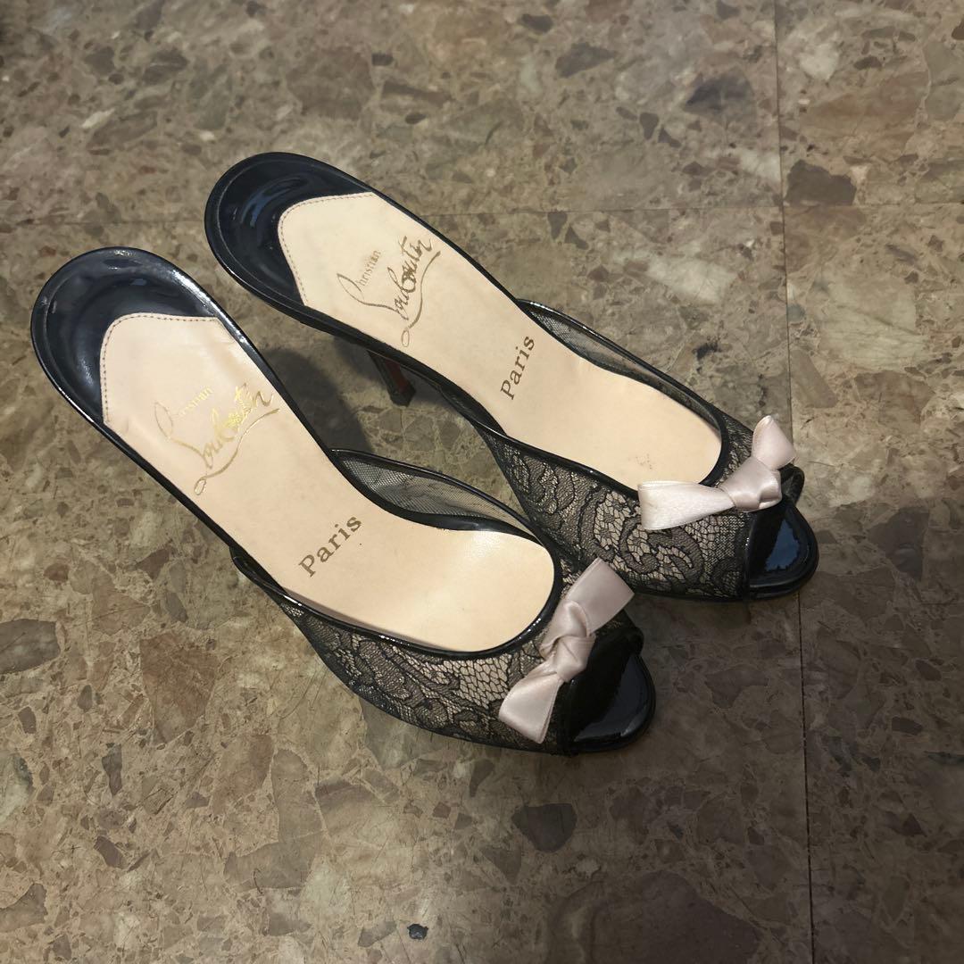 ルブタン　ミュール　36ハーフ