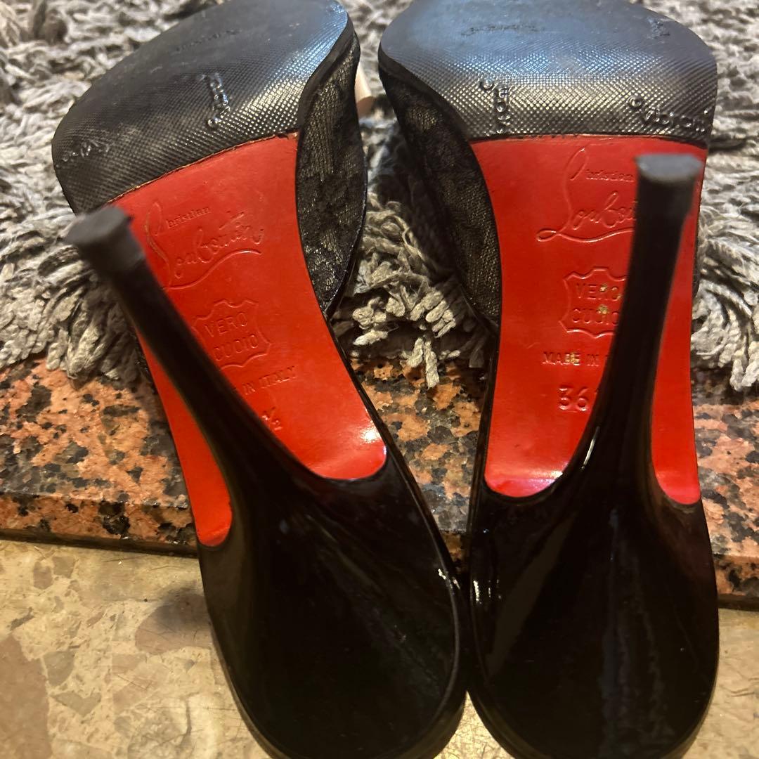 ルブタン　ミュール　36ハーフ