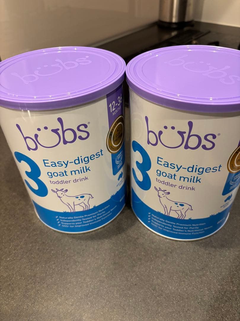 【新品】Bubs ヤギミルク・ゴートミルク ステップ3