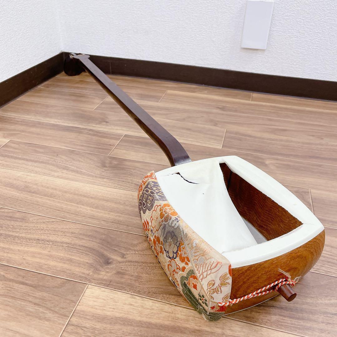 三味線 紫檀 トチ入り 細棹 金細 子持綾杉胴 和楽器