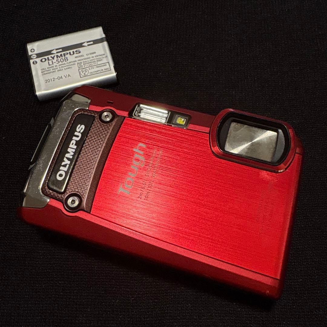 OLYMPUS Tough TG-820 レッド デジタルカメラ g5