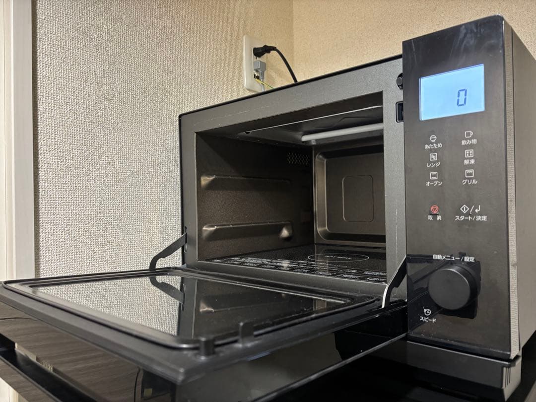 【美品】パナソニック オーブンレンジ NE-MS4B ブラック　1月下旬発送