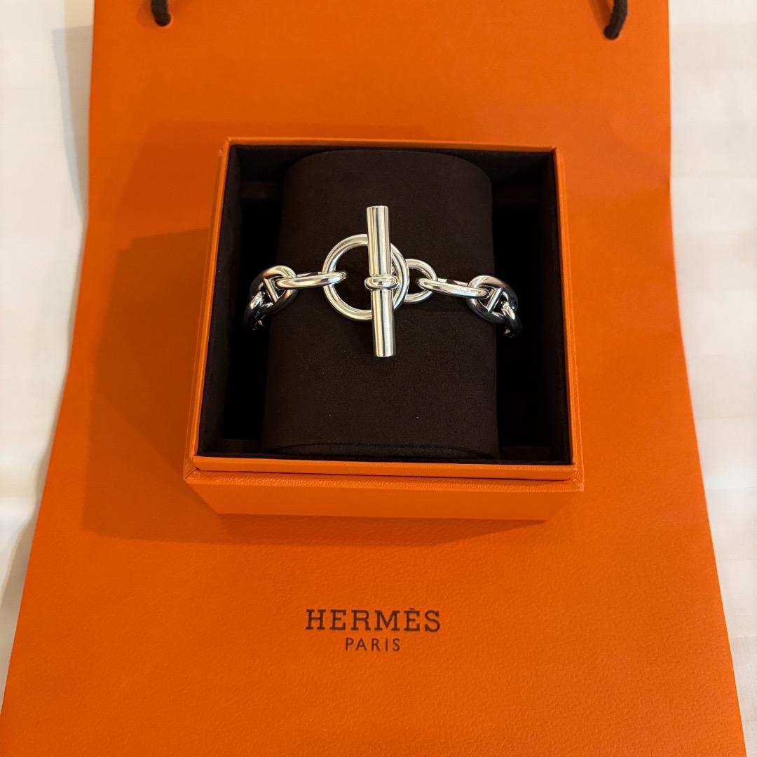 新品未使用 GM 13コマ【箱・保証書付き】エルメス シェーヌダンクル GM13