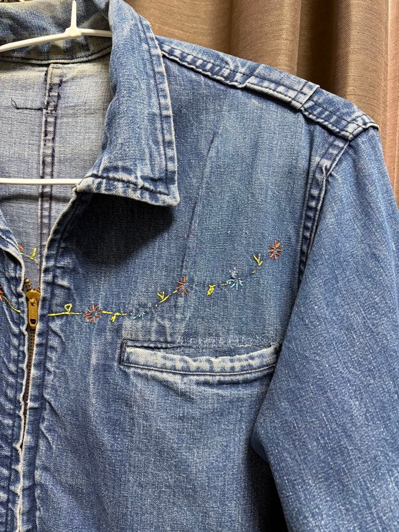 ジャケット・アウター OSHKOSH denim jacket work jacket