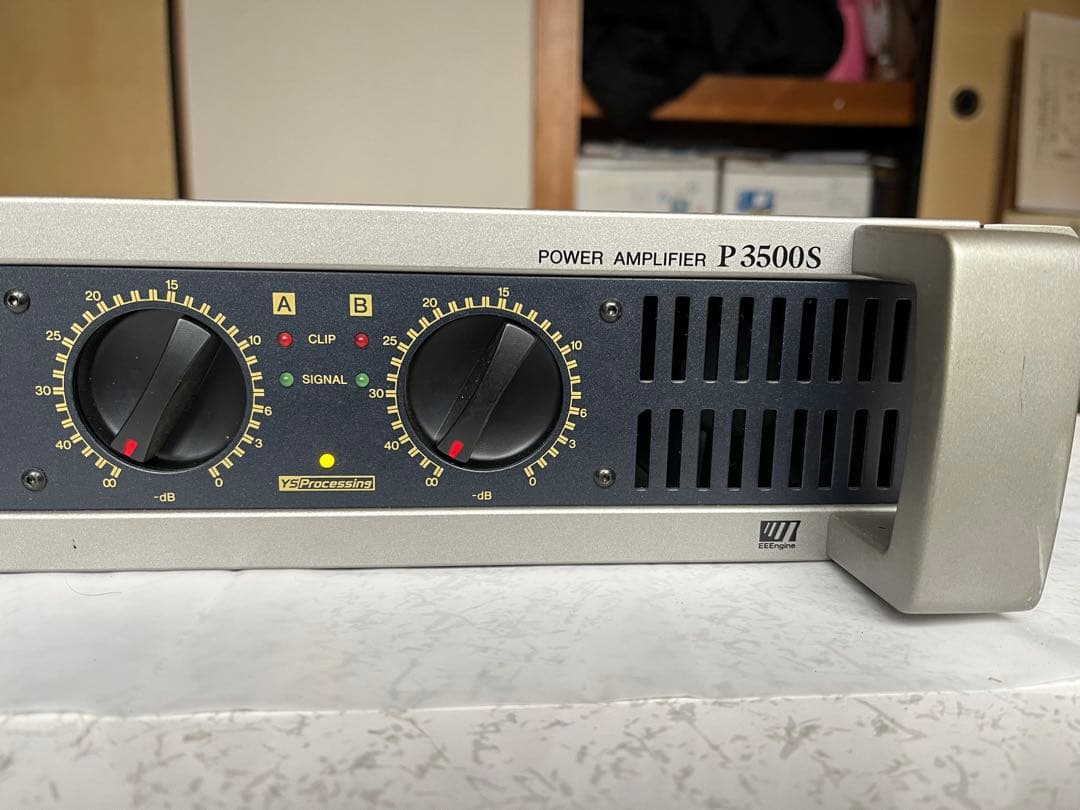 YAMAHA P3500S パワーアンプ　説明書有り