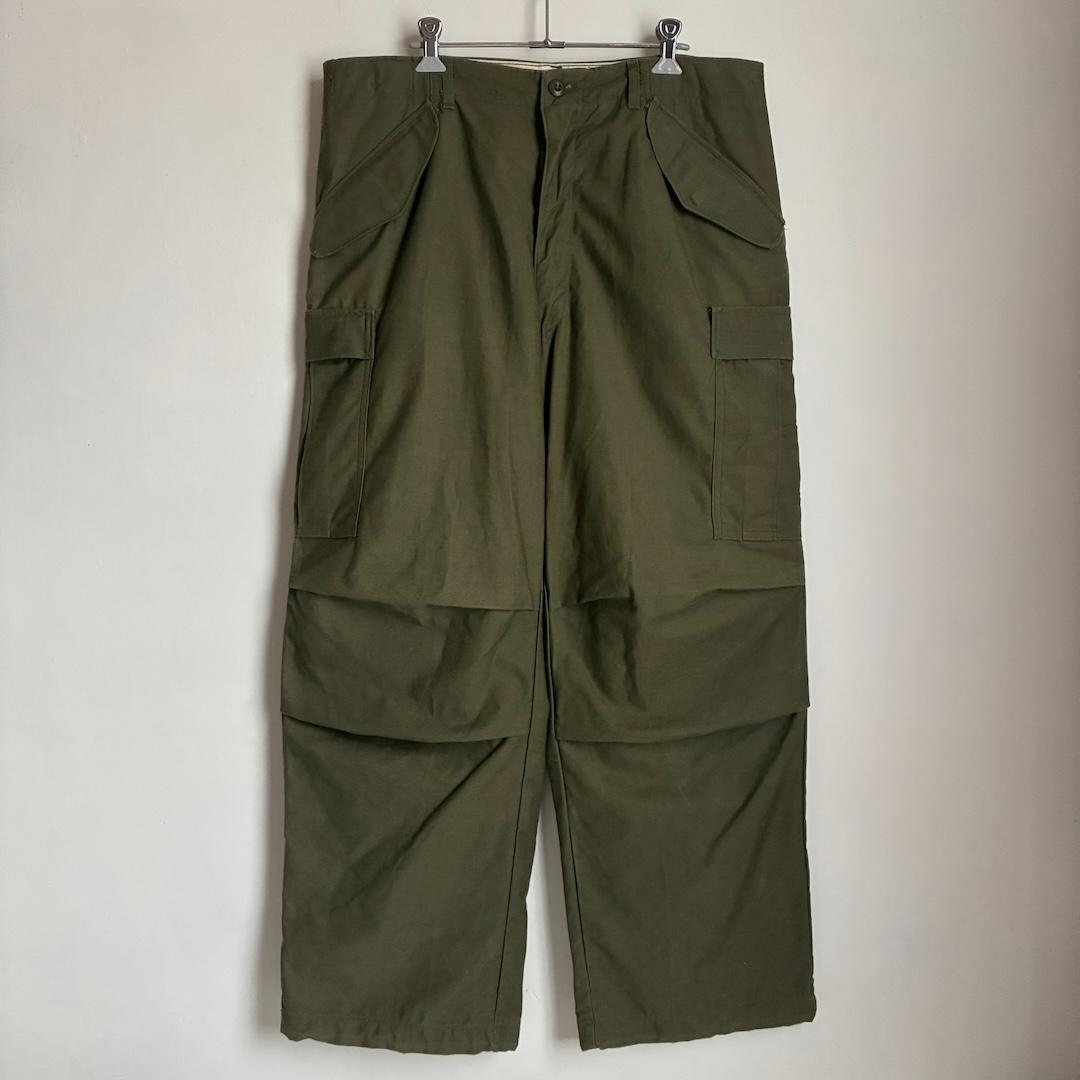70s 美品 アメリカ軍実物 M65カーゴパンツ M-R(L~XL相当)M-65