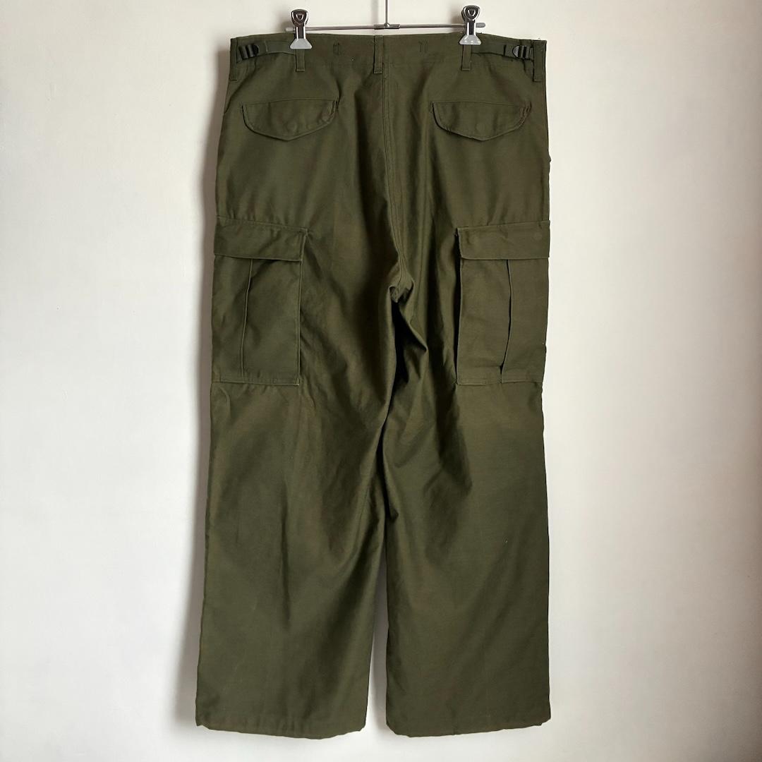 70s 美品 アメリカ軍実物 M65カーゴパンツ M-R(L~XL相当)M-65