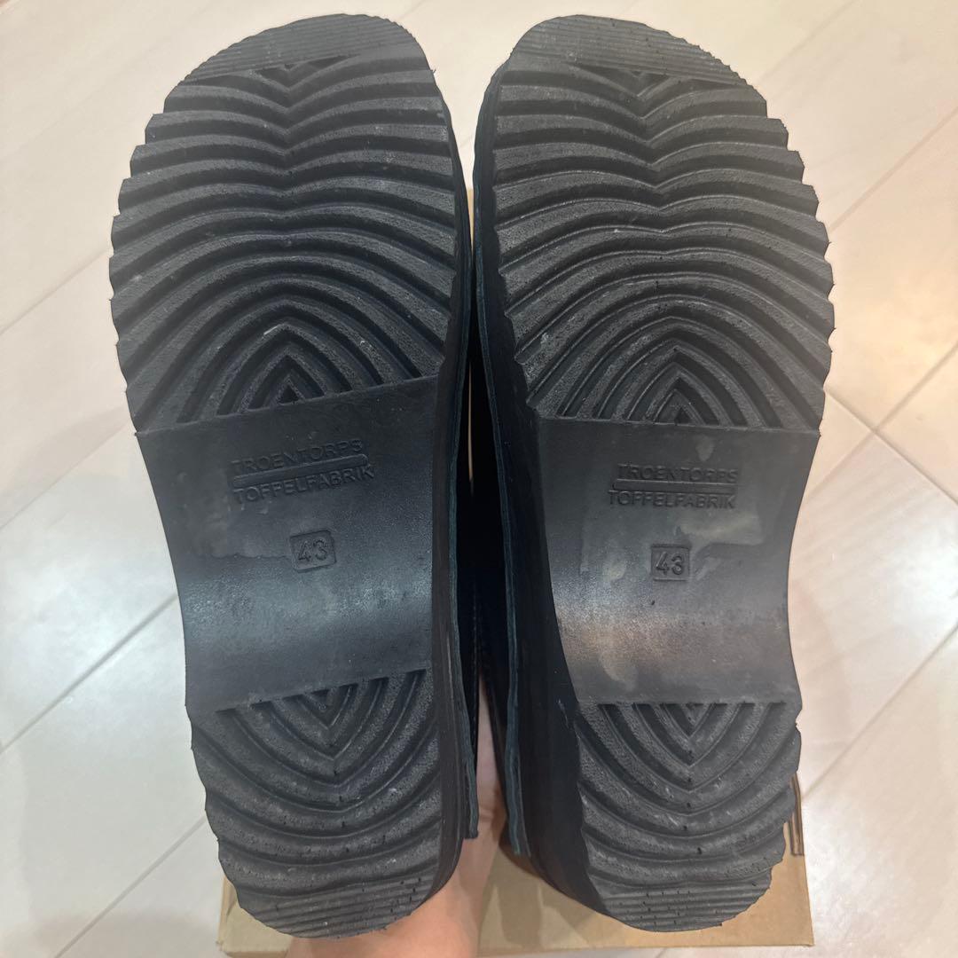 トロエントープ　新品同様　Troentorp 27.5cm 43 黒