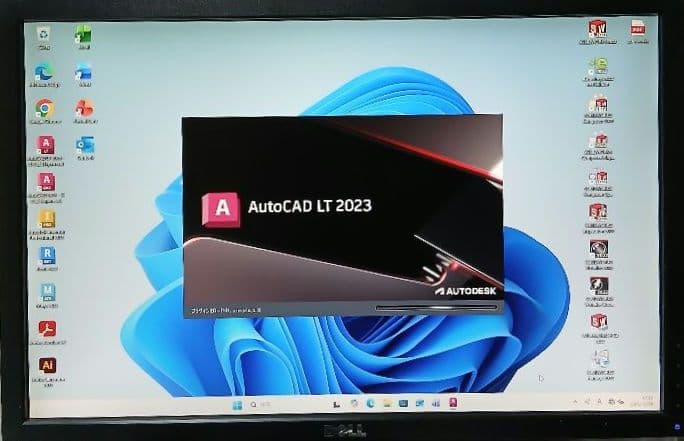 Autocad lt 2023 Fujitsu ディスクトップパソコン