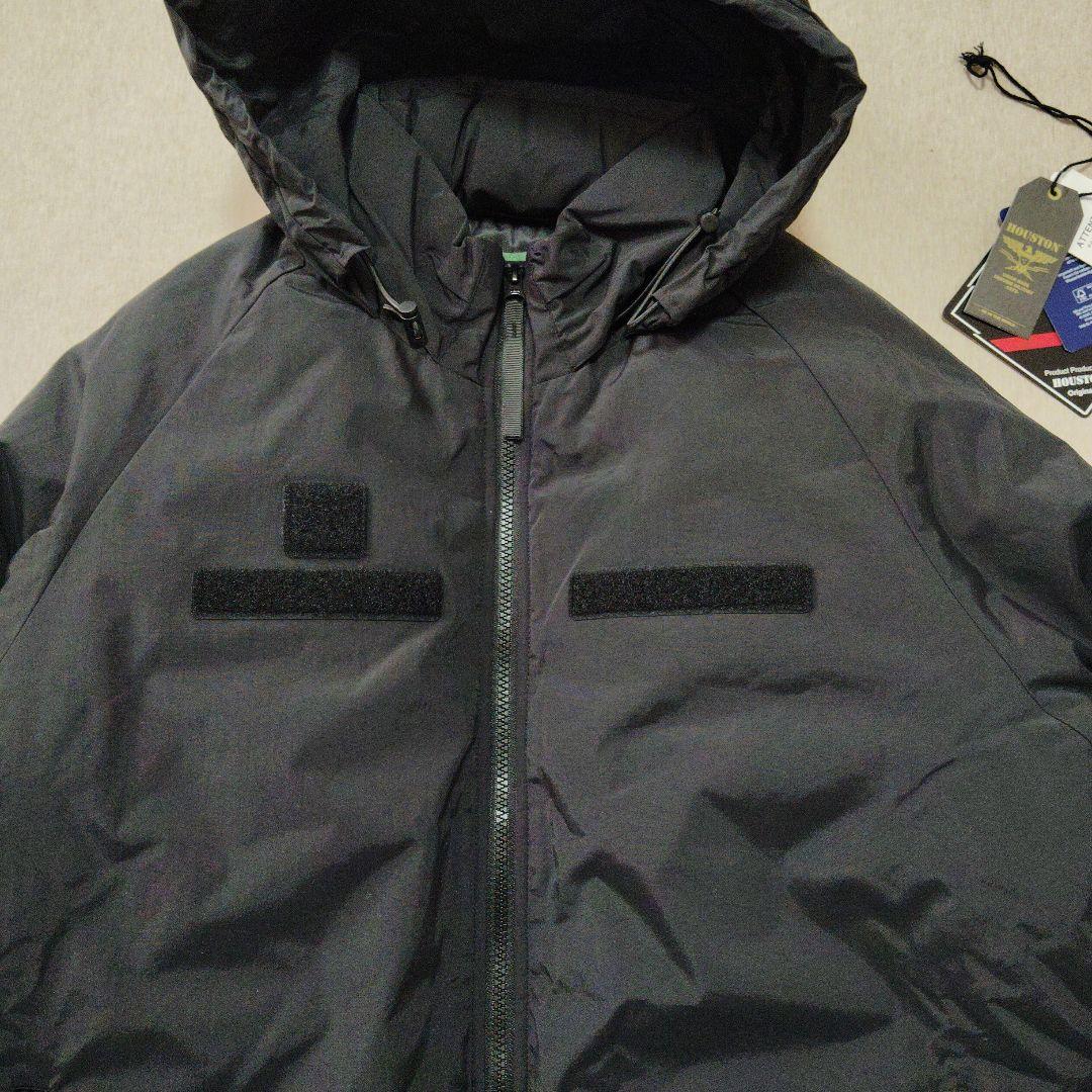 ヒューストン レベル7 ブラック ミリタリージャケット XL ECWCS