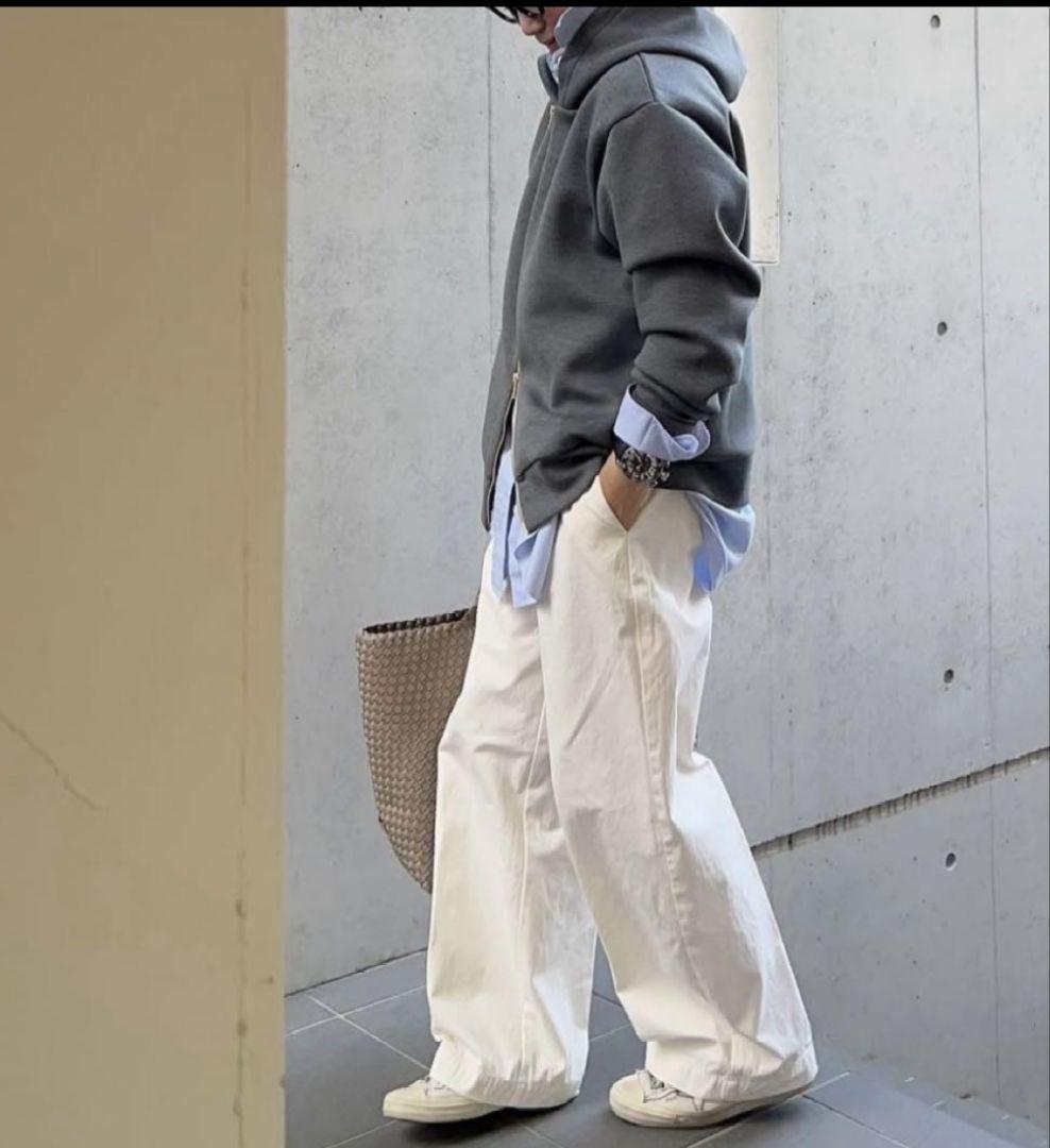 JULYNINE チノパン 　アッシュホワイト S