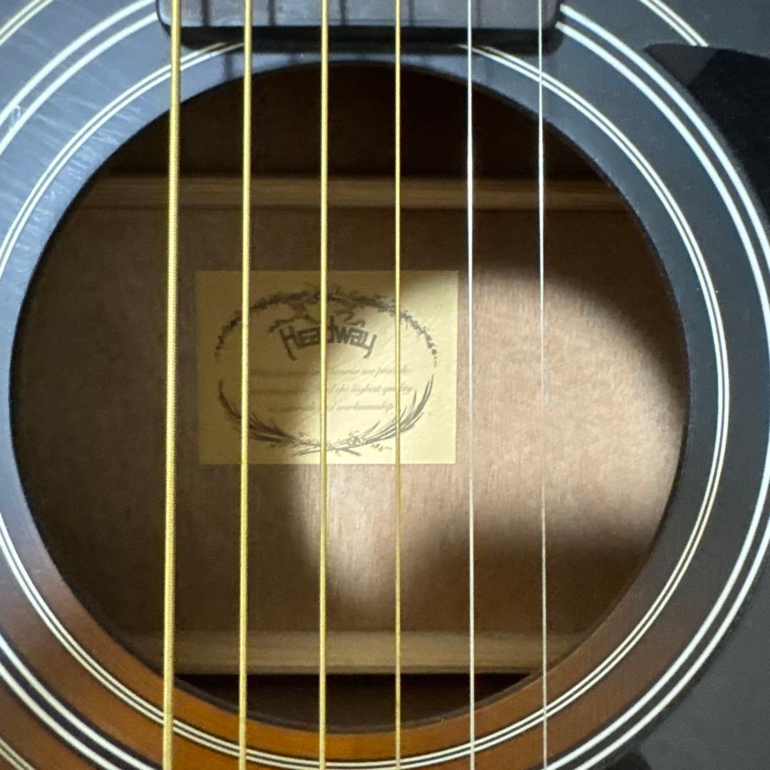 Headway アコースティックギター サンバースト　カバー有り