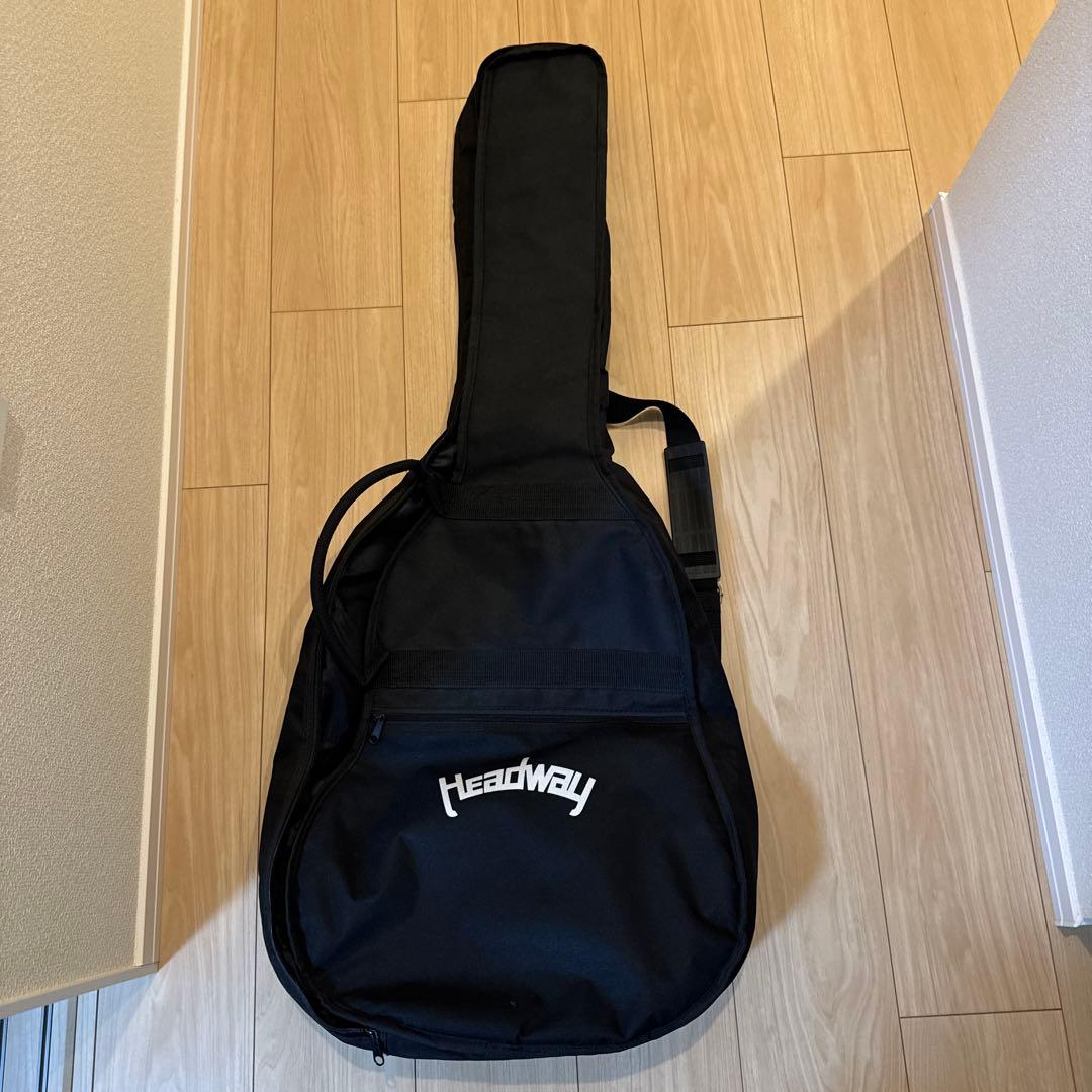 Headway アコースティックギター サンバースト　カバー有り