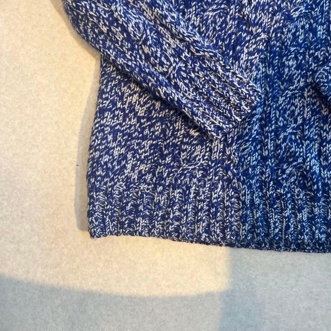 tomi3専用　TOMORROW LAND カシミア　ローゲージタートルニット