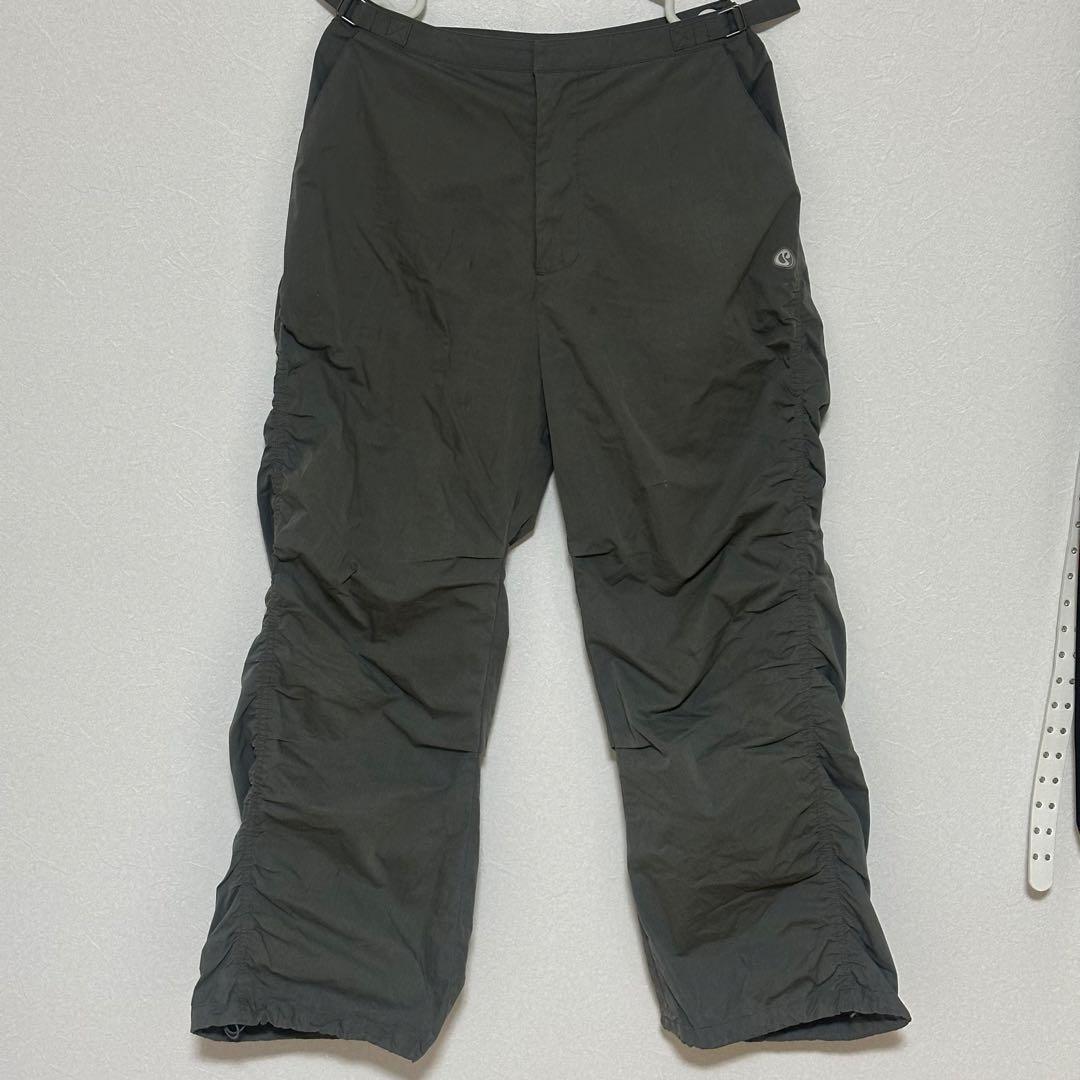 パンツ coyseio puckering pants gray