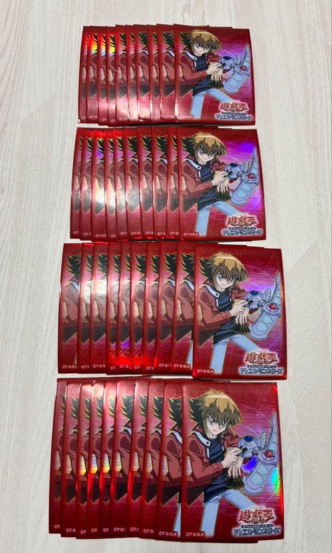 遊戯王　遊城十代　初期　スリーブ　40枚