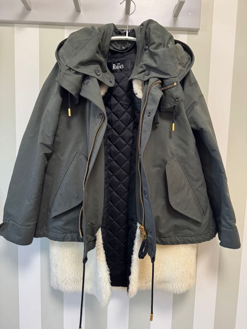 THE RERACS ライナーベスト付きモッズコート アウター 定番